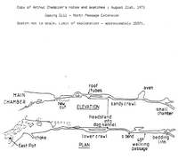 CPC R4 Gaping Gill - North Passage